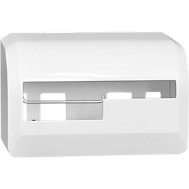 Dispensador de papel higiénico rollos pequeños, blanco