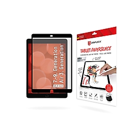 DISPLEX TABLET PAPERSENSE für iPad 7./8./9. Gen./Air 3. - wiederablösbare - (Protective) Covers