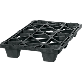 Disposable pallet, semi-pallet format, L 800 x W 600 x H 130 mm, 10 units