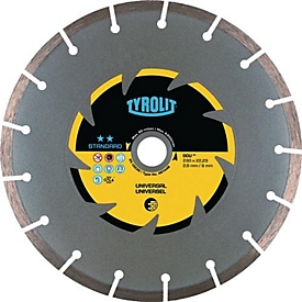 Disque à tronçonner diamanté DCU Stand.D.125mm perçage 22,23mm construction univ.7mm