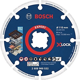 Disque à tronçonner diamanté Expert Diamond Metal Wheel X-LOCK D.125 mm