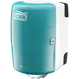 Distributeur pour déroulement intérieur TORK, turquoise/blanc