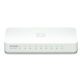 dlinkgo 8-Port Fast Ethernet Easy Desktop Switch GO-SW-8E - Switch - 8 Anschlüsse