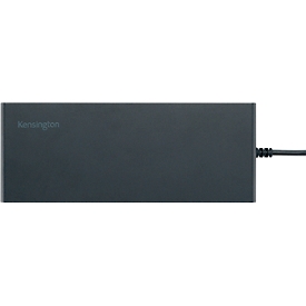 Docking station Kensington SD4842P USB-C Triple Video, 100 W, 4K, 1080 px, for up to 3 monitors, DisplayPort/HDMI/USB/LAN/Audio, PCR, black