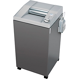 Document shredder EBA 2326 C, particle cut 4 x 40 mm P-4, 100 l, 21-27 sheets cutting capacity, with oiler