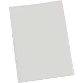 Dokumentenmappe Eichner, Format A4, 2 Fächer & 1 Innentasche, Polypropylen-Folie transparent, 5 Stück