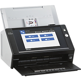 Dokumentenscanner RICOH N7100E, netzwerkfähig, SW/Farbe, USB, Duplex, 200/300 dpi, 25 Seiten/min, bis A4