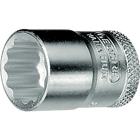 Dopsleutel D 30 3/8 inch 12-kant SW 12mm L.28mm GEDORE