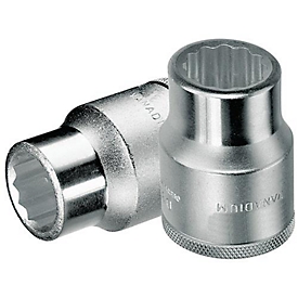 Dopsleutel D32 3/4 inch 12-kant SW 19mm L.51.5mm GEDORE