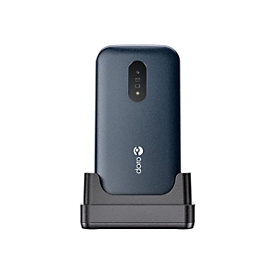 DORO 2820 - 4G Feature Phone / Interner Speicher 17 MB - microSD slot - 320 x 240 Pixel - rear camera 0,3 MP - Blau