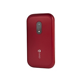 DORO 6040 - Feature Phone - Dual-SIM - 320 x 240 Pixel - rear camera 2 MP - Rot