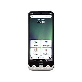 Doro Aurora A30 - 4G Smartphone - Dual-SIM - RAM 6 GB / Interner Speicher 128 GB - microSD slot - LCD-Anzeige - 6.1" - 1560 x 720 Pixel (60 Hz)