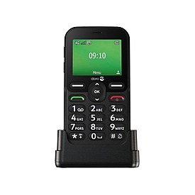 Doro Leva E10 - schwarz - Cellphone - 1.150 mAh