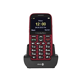 DORO Primo 366 - Feature Phone - LCD-Anzeige - 320 x 240 Pixel - rear camera 0,3 MP - Rot