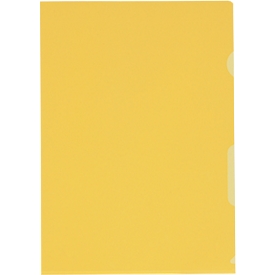 Dossier CopyResistant AntiReflex SuperStrong, Visa, format A4, anti-reflets, indélébile, très résistant, jaune