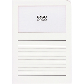 Dossier de classement Classico ORDO ELCO, pour format A4, papier, 100 p., blanc