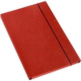 Dossier de classement LEITZ®, format A4, fermeture élastique, carton dur, rouge