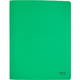 Dossier rapide Recycle Leitz®, format A4, jusqu'à 250 feuilles, mécanisme d'agrafage, 100 % recyclable, Ange Bleu, carton recyclé, vert