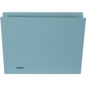 Dossier vertical Biella, pour DIN A4, L 330 x l 265 x H 1 mm, carton, bleu