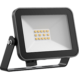 Dotlux LED-Strahler FLOORslim 10 W, 4000 K, IP65, schwarz
