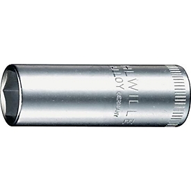 Douille 40 L 1/4 pouce 6 pans, longue SW 13mm L.50mm STAHLWILLE
