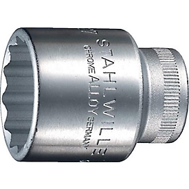 Douille 50 1/2 pouce 12 pans SW 10mm L.38mm STAHLWILLE
