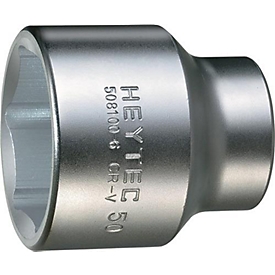 Douille 508100-6 3/4 pouce 6 pans SW 26mm HEYTEC