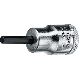 Douille IN 30 3/8 pouce 6 pans creux SW 5mm L.47mm GEDORE