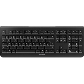 Draadloos toetsenbord CHERRY KW 3000, QWERTZ, tot 10 m, USB, incl. cijfer- en cursorblok, zwart