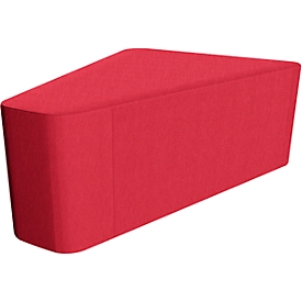 Driehoek Wall In, rood