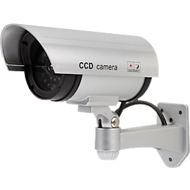 Dummy camera Bewakingscamera Attrappe Olympia DC 400, met LED knipperlicht