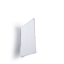 Durable aisle sign, A5 portrait format, self-adhesive, PET rigid film, transparent, 10 pieces