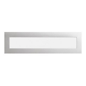 Durable DURAFRAME MAGNETIC TOP for A4 - Dokumentenhalterung - Oberflächenmontage - für 210 x 40 mm - magnetisch - Silber (Packung mit 5)