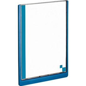 DURABLE Info-Display CLICK SIGN, B 210 x H 297 mm, blau, 5 Stück