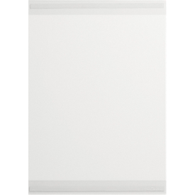 Durable Infohalter rPET, A3 Hochformat, selbstklebend durch 2 rückseitige Klebestreifen, Recycling-PET, transparent, 5 Stück