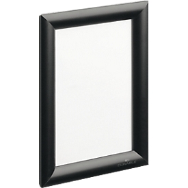 DURABLE inleglijst, A5 staand/liggend, opklapbaar, aluminium en PVC/PS, zwart