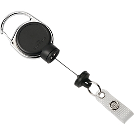 Durable Jojo Extra Strong, voor zware kaartjeshouders o. sleutels, met clip, l 600 mm
