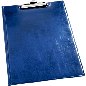 DURABLE klembord PREMIUM, A4, leder-look, blauw