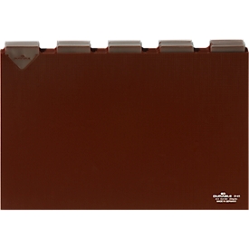Durable Leitregister, DIN A4, Buchstaben A-Z, PVC, Tabbreite 40 mm