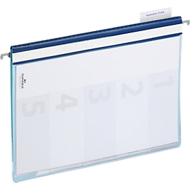 DURABLE organisatiemap, voor A4-formaat, 5 stuks, blauw