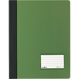 DURABLE Premium presentatiemap, voor A4, hard pvc, 25 stuks, groen