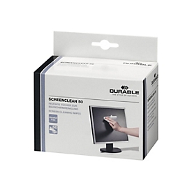 Durable Screenclean 50 - Reinigungstücher (Wipes)