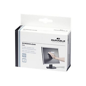 Durable Screenclean DUO - Reinigungstücher (Wipes)