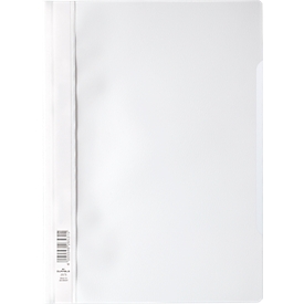 Durable Sichthefter, DIN A4, Polypropylen, 50 Stück, weiß
