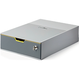 Durable Varicolor drawer box, 1 drawer, lockable, DIN C4