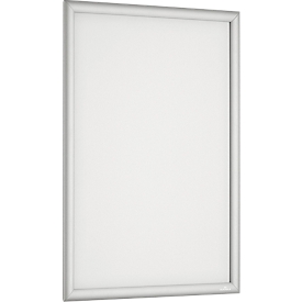 DURABLE Wechselrahmen, A2 Hoch-Querformat, klappbar, Aluminium und PVC/PS, silber