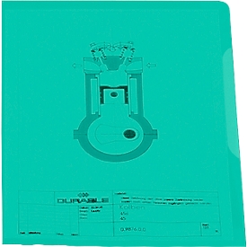 DURABLE zichtmap Business, A4, glad, 50 st., groen