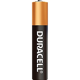 DURACELL® Piles, tension 1,5 V, AAAA, alcalines, 2 pièces sous blister