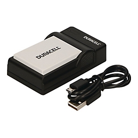 Duracell - USB-Batterieladegerät - 1 x Batterien laden - Schwarz - für Canon LP-E8