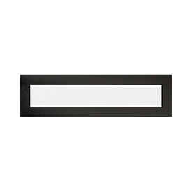 DURAFRAME® Magnetic TOP, magneetlijst voor opschriften, A4, zwart, 5 stuks